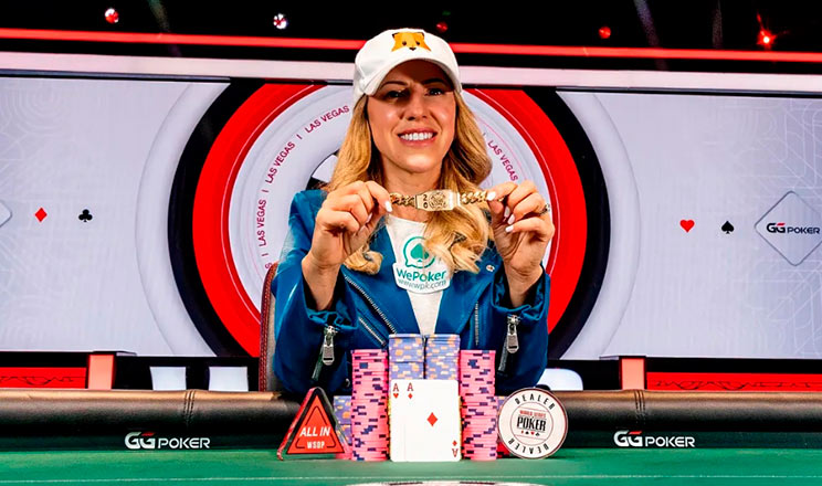 Kristen Foxen Wins Event 19 25 K High Roller Nlh Wsop 2026