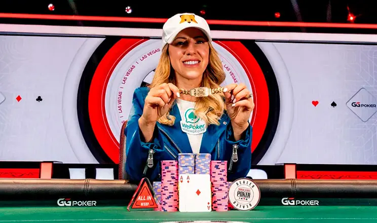 Kristen Foxen Wins Event 19 25 K High Roller Nlh Wsop 2026