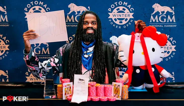 Justin Arnwine Potomac Winter Poker Open