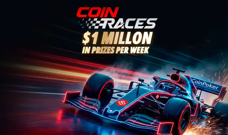 Coin Poker Coin Races 1 Million Prizes Week