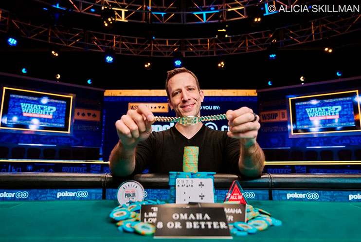Benny Glaser gana el Evento 15 Mixto Plo Hi-Lo 8 o mejor WSOP 2025
