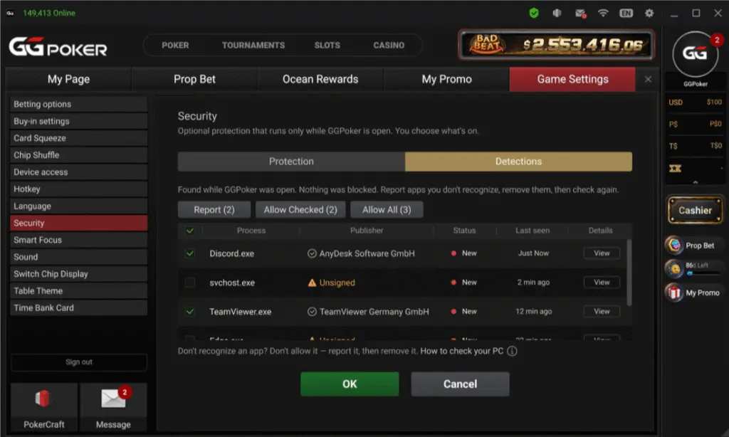 Screen Guard Ggpoker Screen Guard Ggpoker