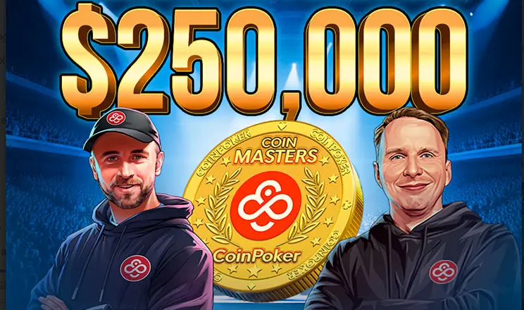 Win a $100,000 package in the CoinPoker's CoinMasters promotion