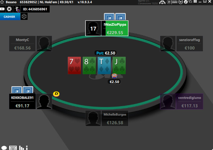 Ipoker Italy Table En
