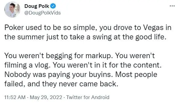 Twitter de Doug Polk