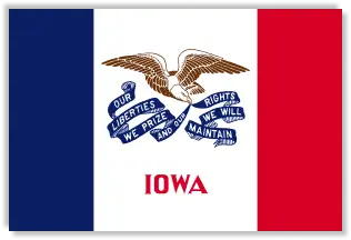 Flag of Iowa