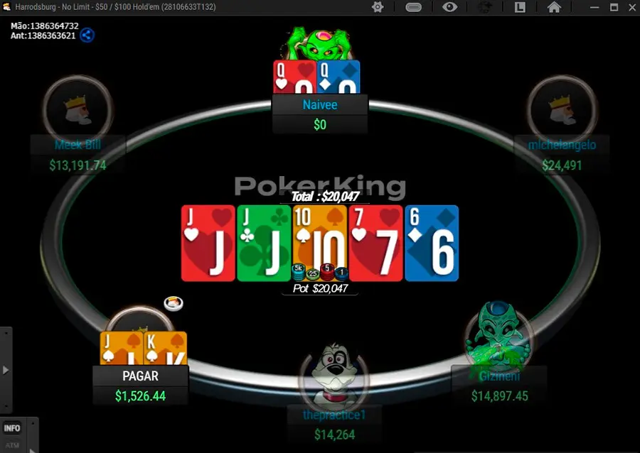 Pokerking Jogos texas holdem