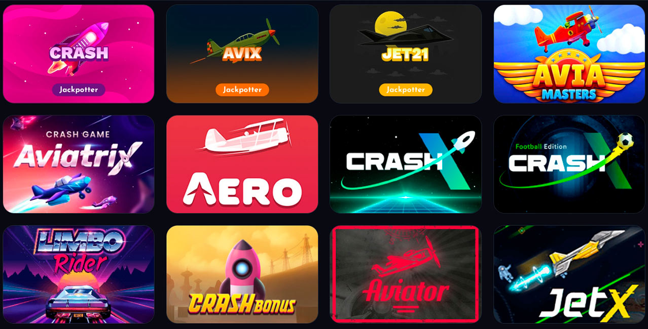 Jackpotter Casino Crash Games