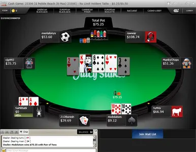 Juicy Stakes Poker 9 Max En