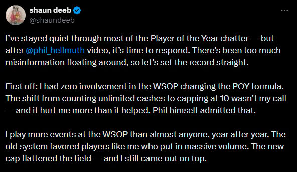 Shaun Deeb X About Poy