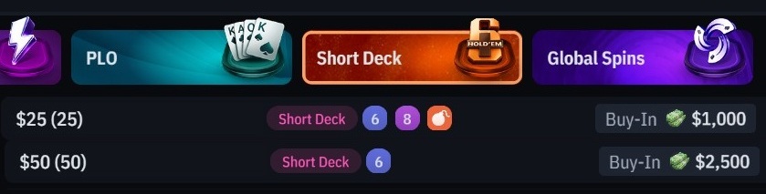Wpt Global Short Deck Highstakes