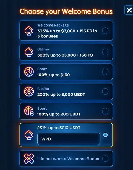Promo Code WPD
