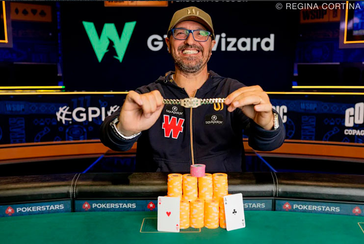 Giuseppe Zarbo gana el Event 80 Summer Celebration Wsop 2025