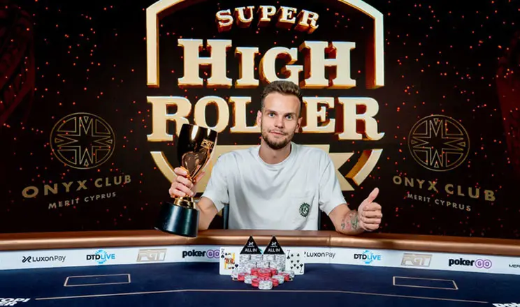 Maksim Vaskresenski Winner Shrb Series Main Event 100 K