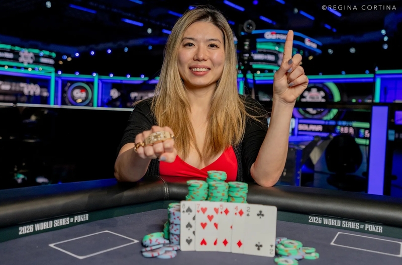 Michelle Chin Wins Event 58 Limit 2 7 Lowball Triple Draw Wsop 2026