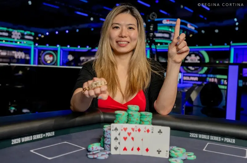 Michelle Chin Wins Event 58 Limit 2 7 Lowball Triple Draw Wsop 2026