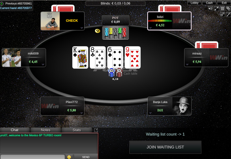 Wwin Poker Holdem Table 2 En