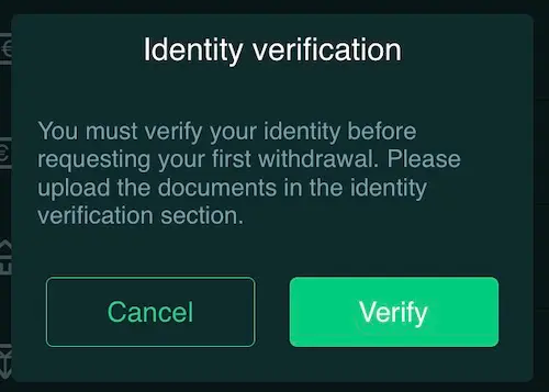 Pokio Identity verification