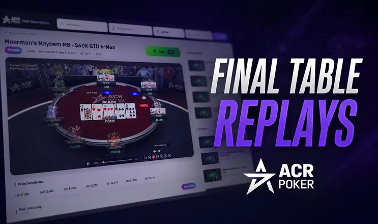Acr Poker Launches Final Table Replays Website
