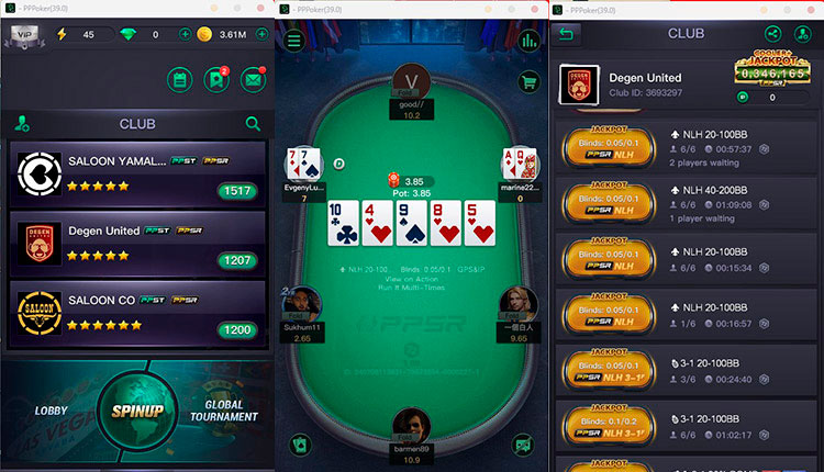 Клубные покерные приложения