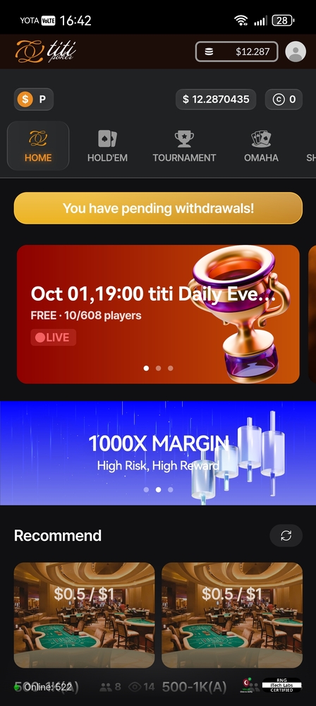 Titi Poker Mobile Site