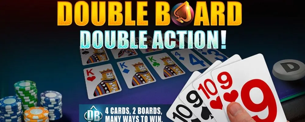 Double Board Omaha en PokerBros