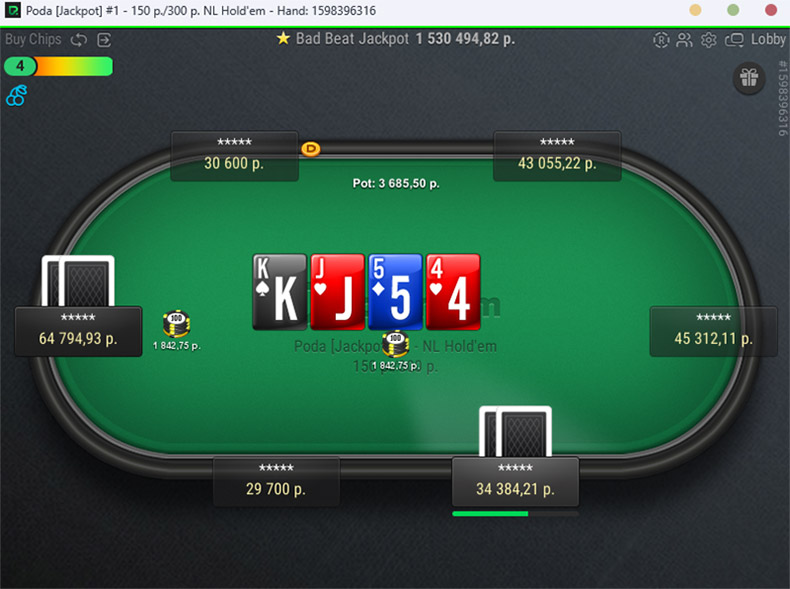 Pokerdom Clasic Table Lat