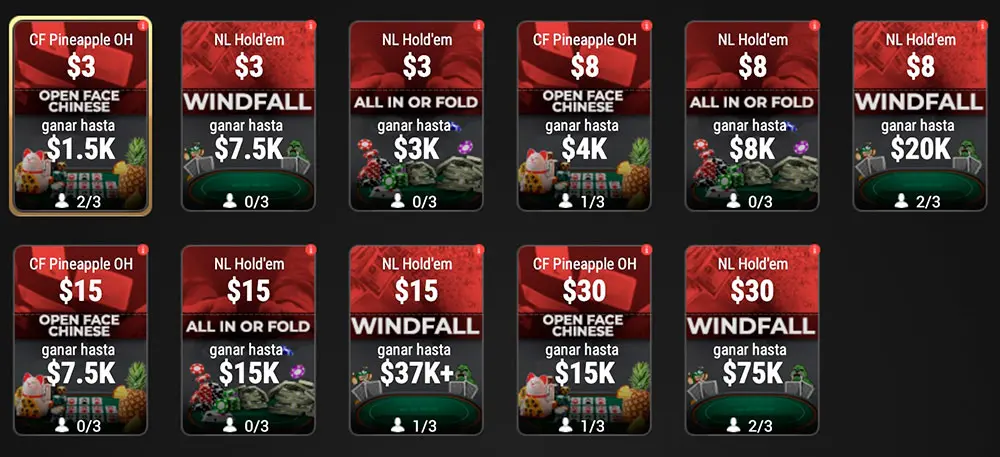 Tigergaming vestíbulo de Spins