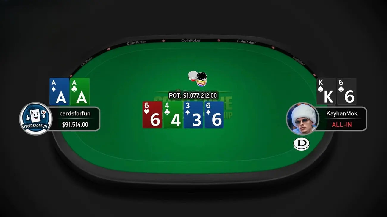 Coinpoker Hu High Stakes Table Coinpoker Hu High Stakes Table
