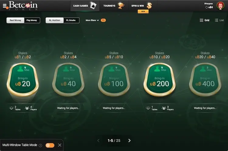 BetcoinPoker Mobile Client