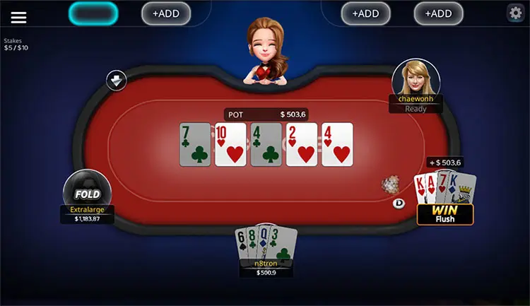 Mesa de Ace Casino Poker