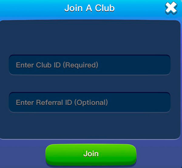 FishPoker Join Club send request