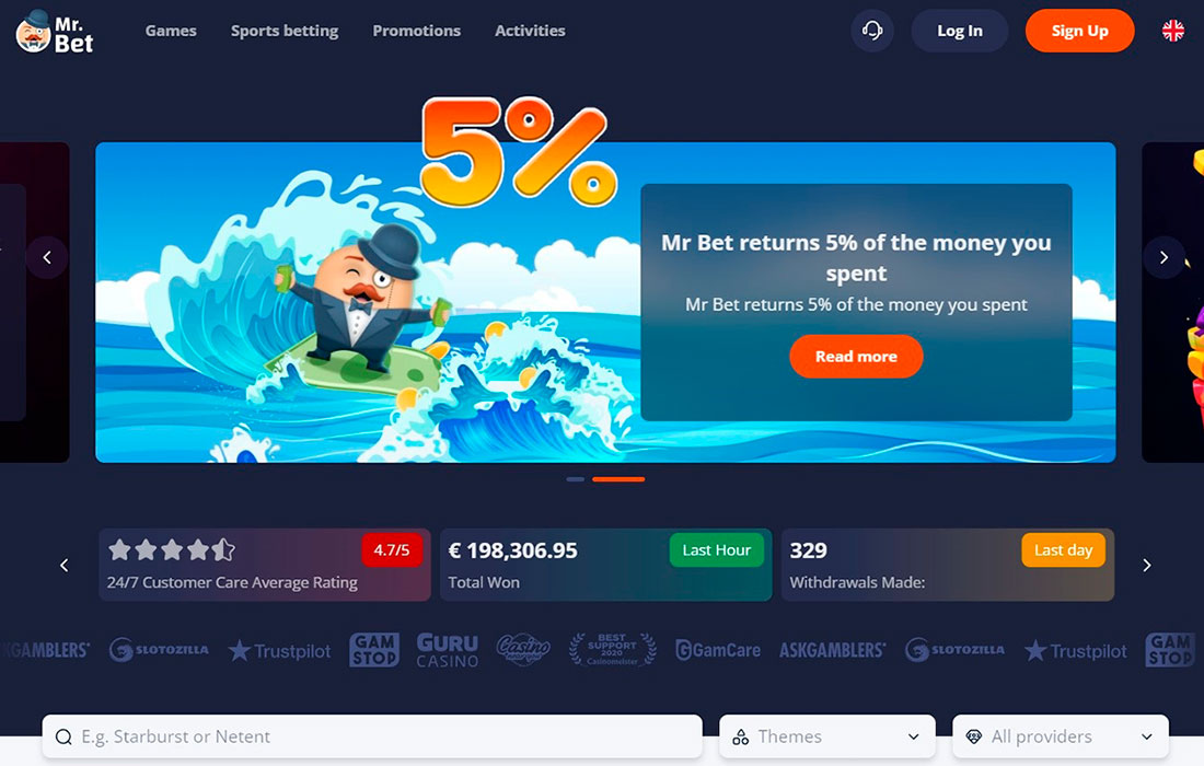 Mr Bet Casino Billede