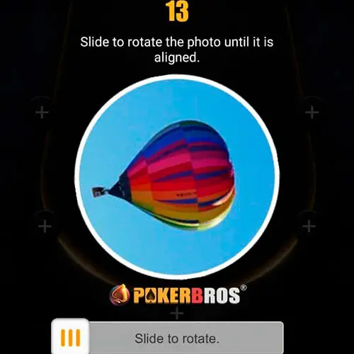 PokerBros Anti-Bot Feature