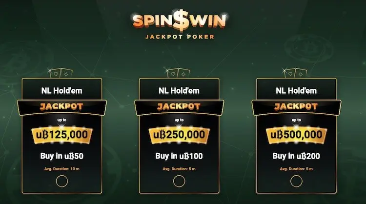 BetcoinPoker Spin&Go