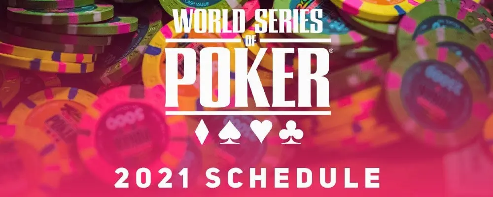 WSOP 2021: 88 torneos de brazalete programados