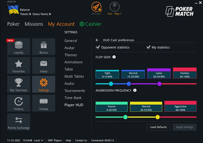 Poker Match Player Hud En