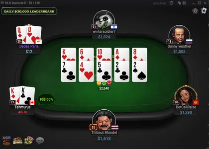 Natural8 Poker Holdem Table Lat