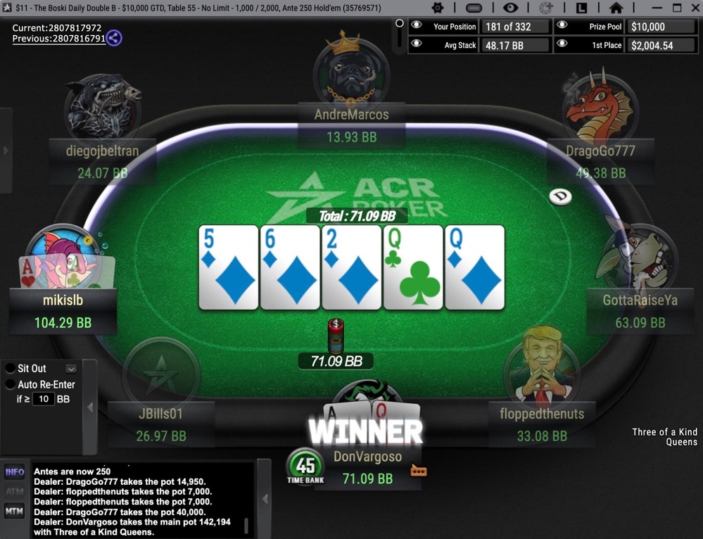 Boski Daily Double Beat Aa With Aq