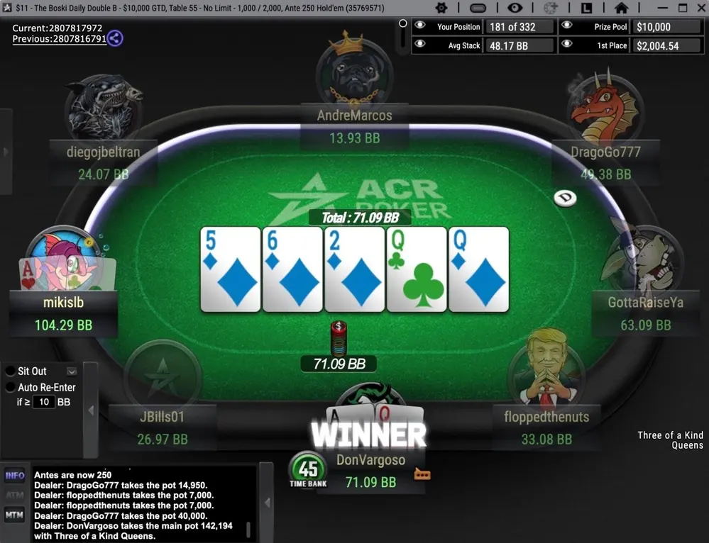 Boski Daily Double Beat Aa With Aq