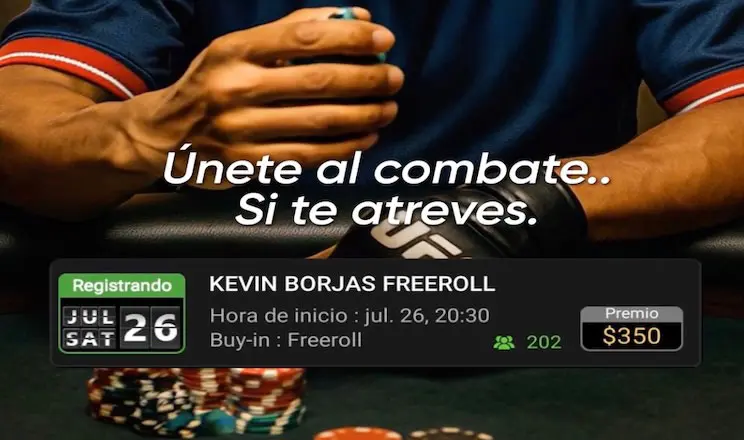 Freeroll Ggpoker Kevin Borjas Lobo Diaz Ufc