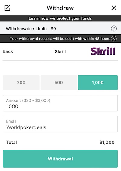 Withdrawal Kk Poker En