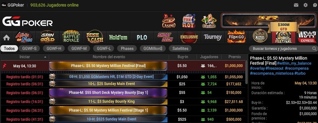 Ggpoker World Record Trafic 900k Connections