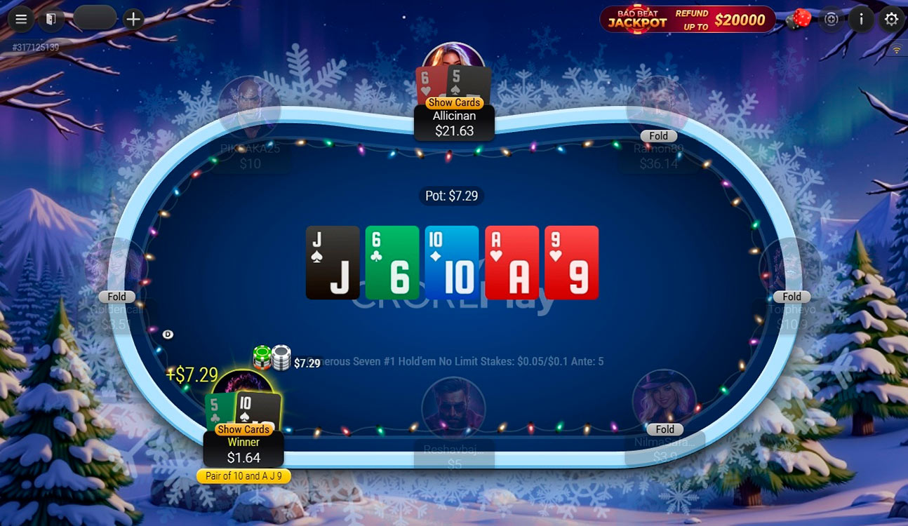 Crore Play Poker Nlh 8max Table