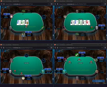 Cristal Poker Multitabling En