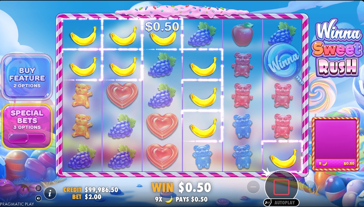 Winna Casino Slots Window