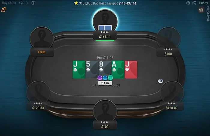 Betonline Poker стол NL100