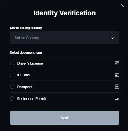 Shuffle Casino Verification (2)
