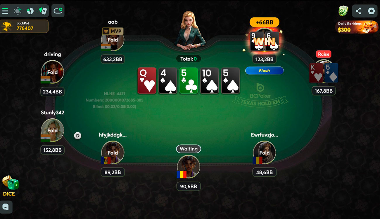 Bc Poker 8 Max Table