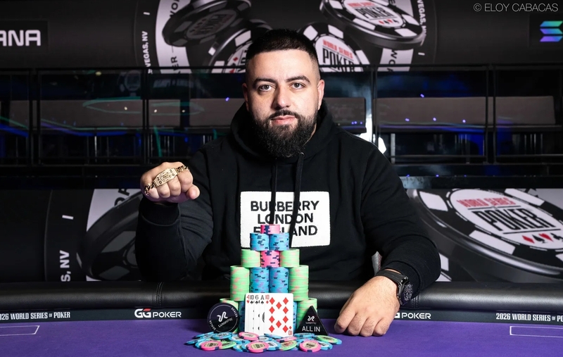Daniel Aharoni Wins Event 42 Big O Championship Wsop 2026
